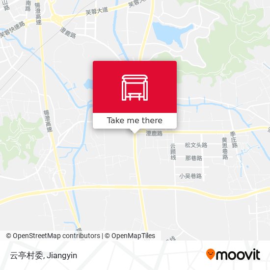 云亭村委 map