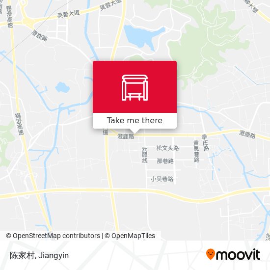 陈家村 map