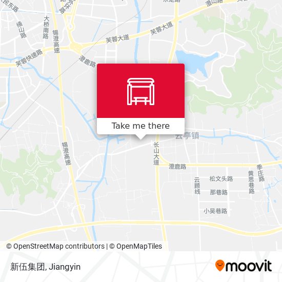 新伍集团 map