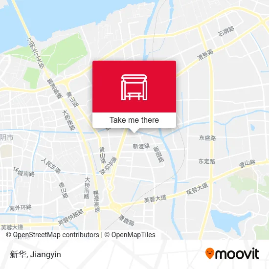 新华 map
