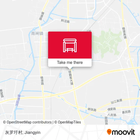 灰罗圩村 map