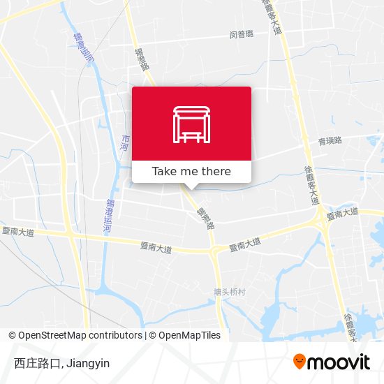 西庄路口 map