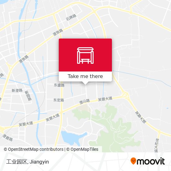 工业园区 map
