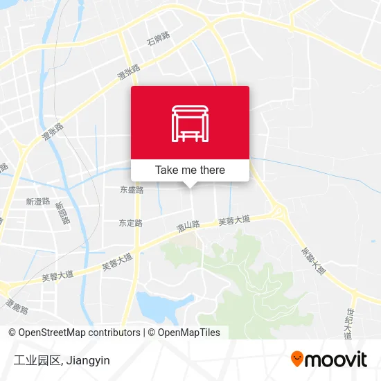 工业园区 map