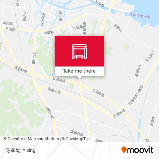 陈家坳 map