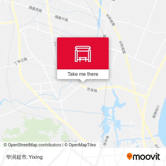 华润超市 map