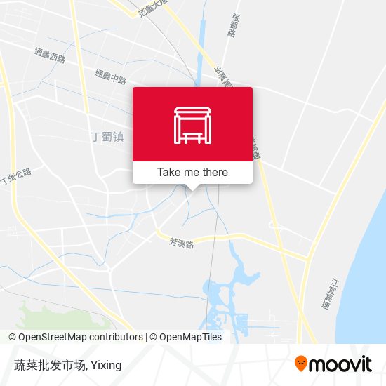 蔬菜批发市场 map