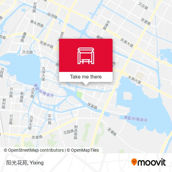 阳光花苑 map