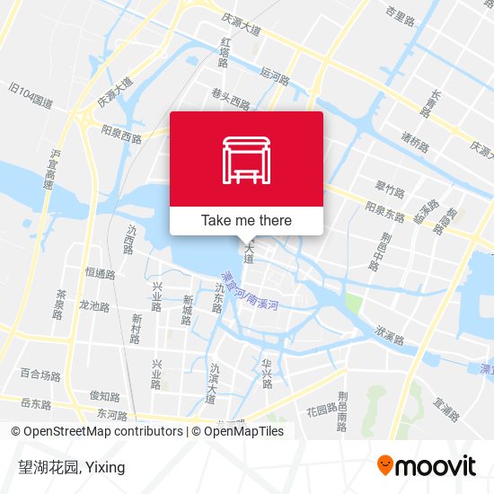 望湖花园 map