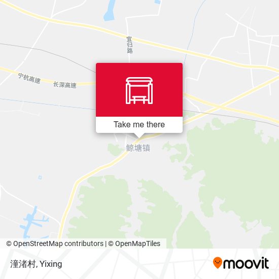 潼渚村 map