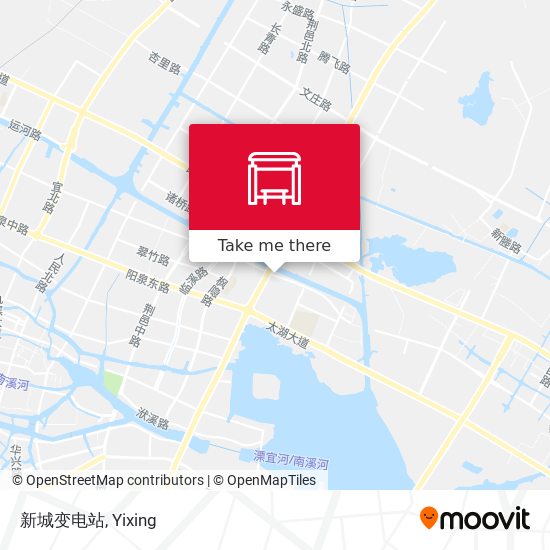 新城变电站 map
