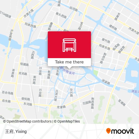 王府 map