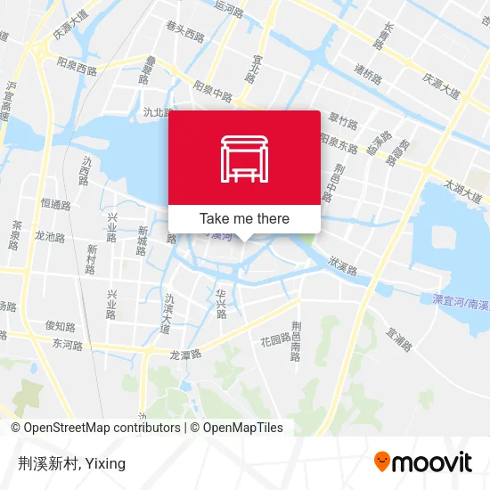 荆溪新村 map