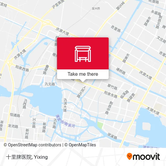 十里牌医院 map