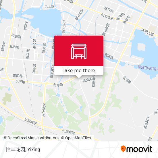 怡丰花园 map