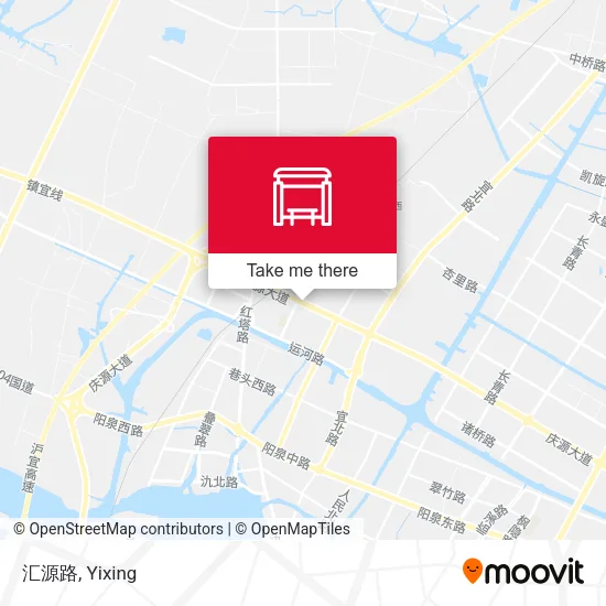 汇源路 map