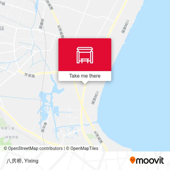 八房桥 map