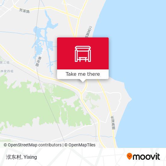 洑东村 map