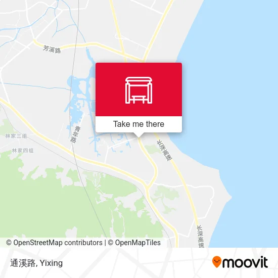 通溪路 map