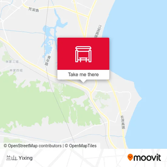 兰山 map