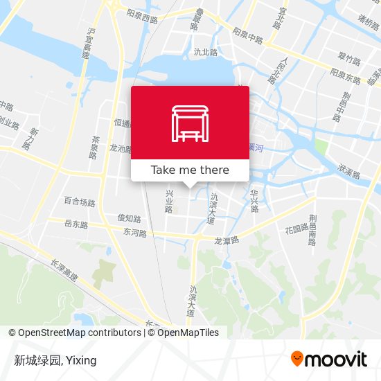新城绿园 map