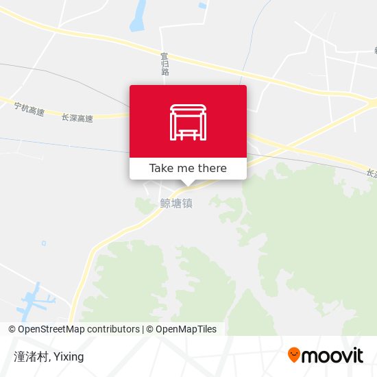潼渚村 map