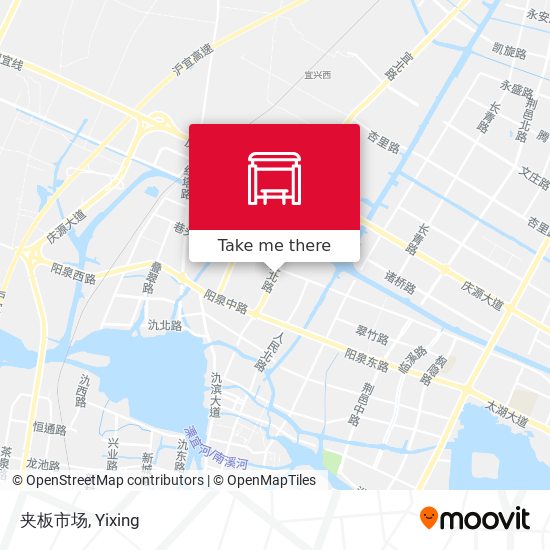夹板市场 map
