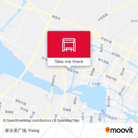 家乐美广场 map