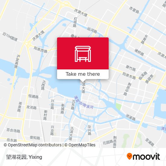 望湖花园 map