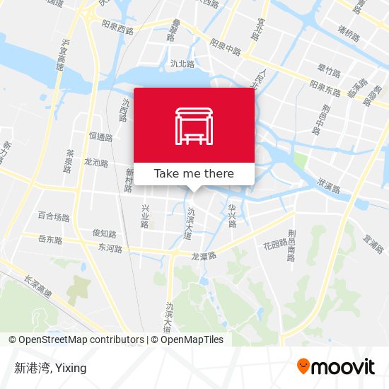 新港湾 map