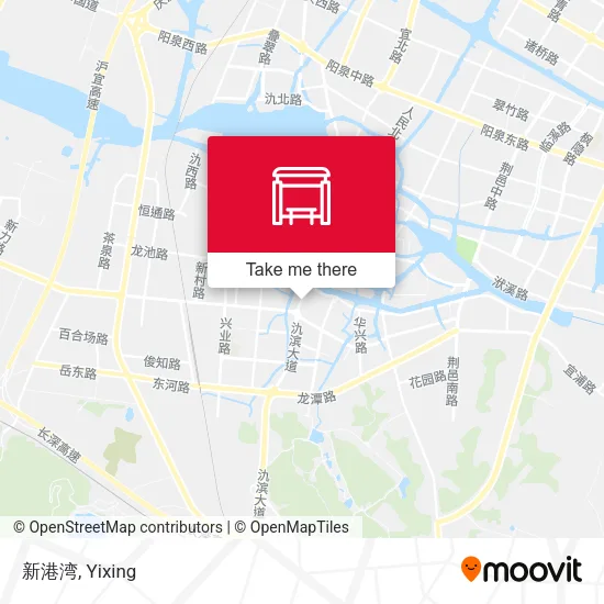新港湾 map