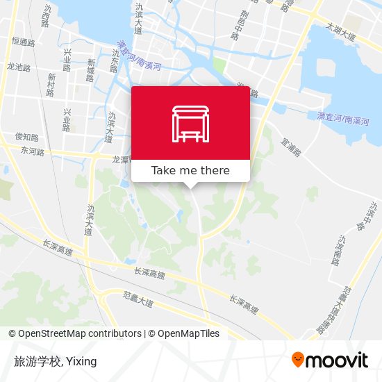 旅游学校 map