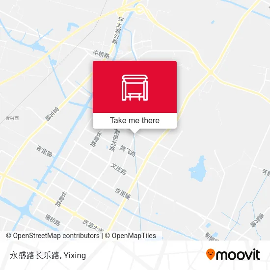 永盛路长乐路 map