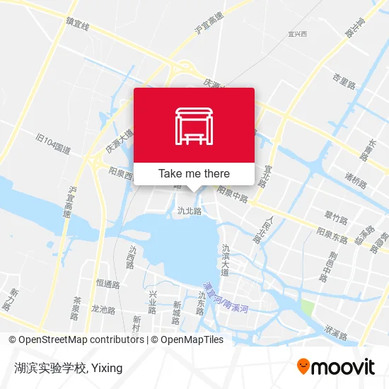 湖滨实验学校 map