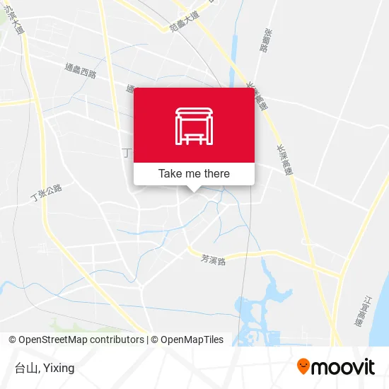 台山 map