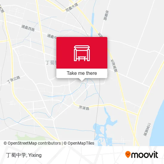 丁蜀中学 map