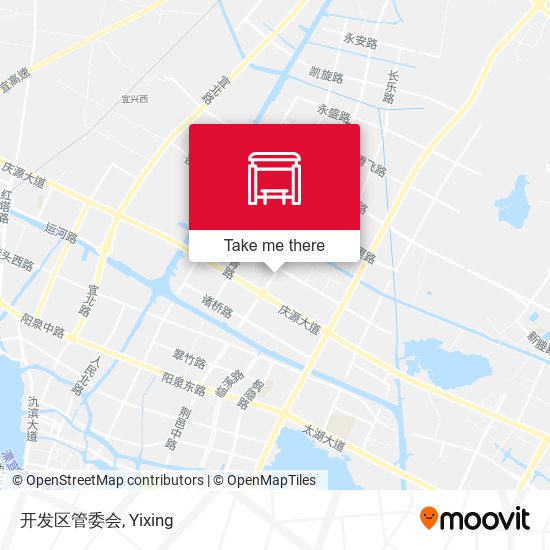 开发区管委会 map
