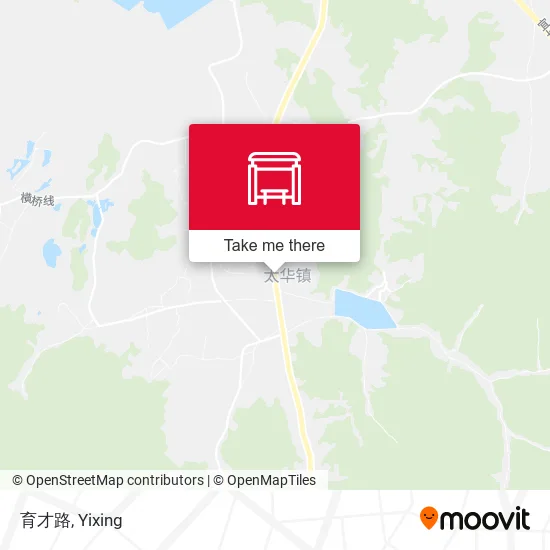 育才路 map