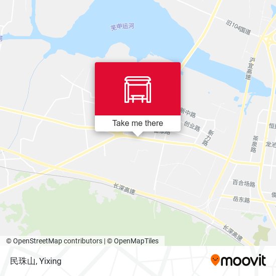 民珠山 map