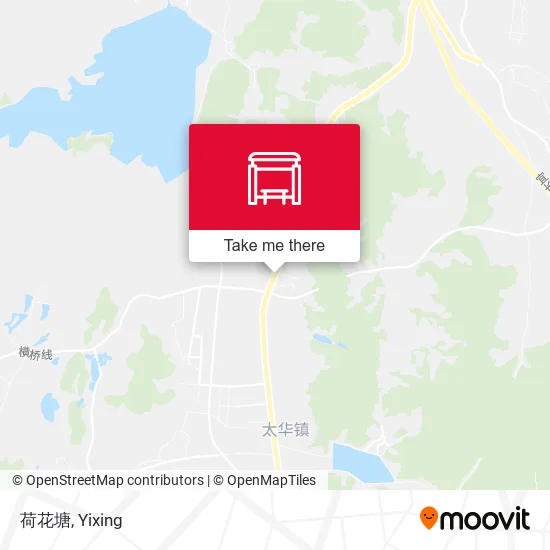 荷花塘 map