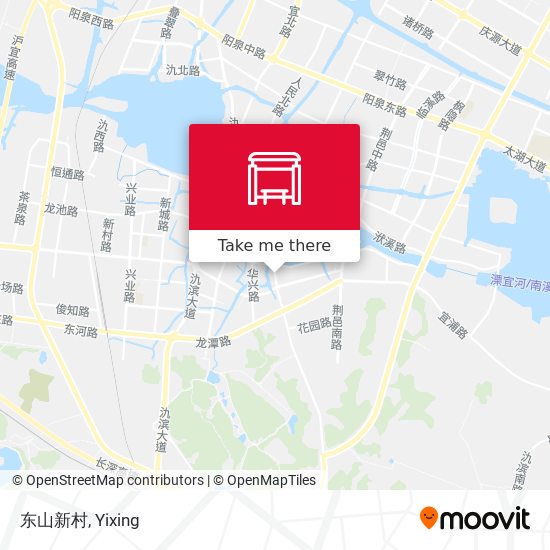 东山新村 map
