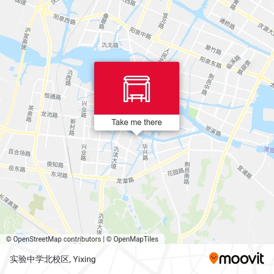 实验中学北校区 map