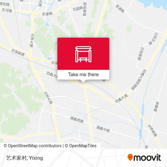 艺术家村 map