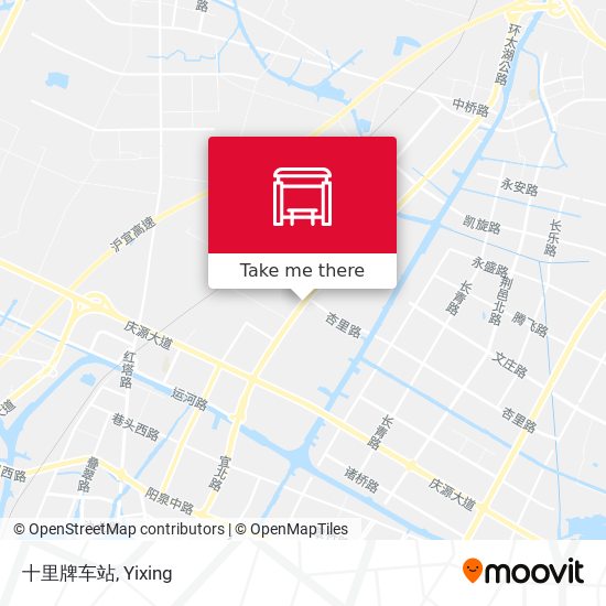 十里牌车站 map