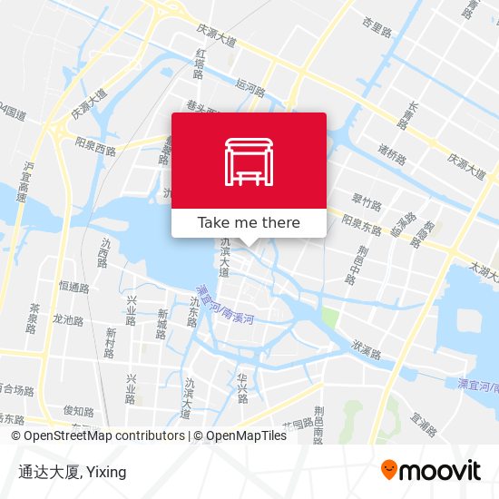 通达大厦 map