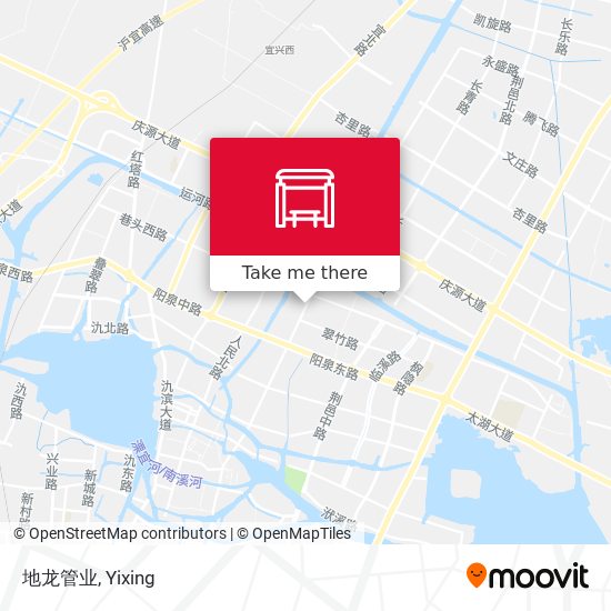 地龙管业 map