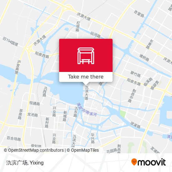 氿滨广场 map