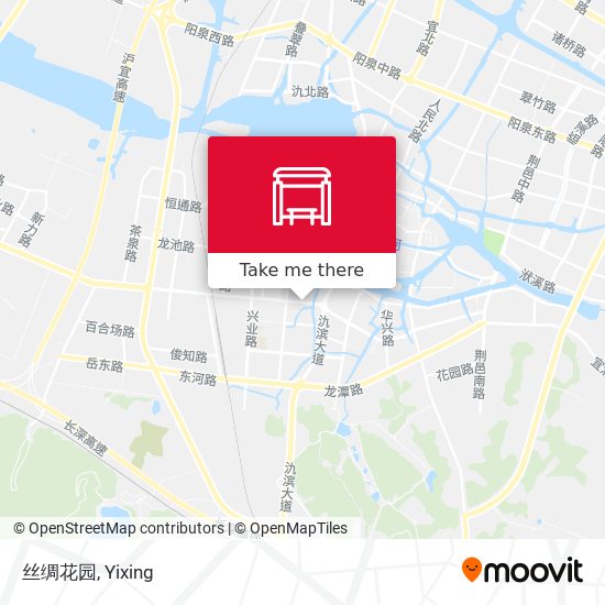 丝绸花园 map