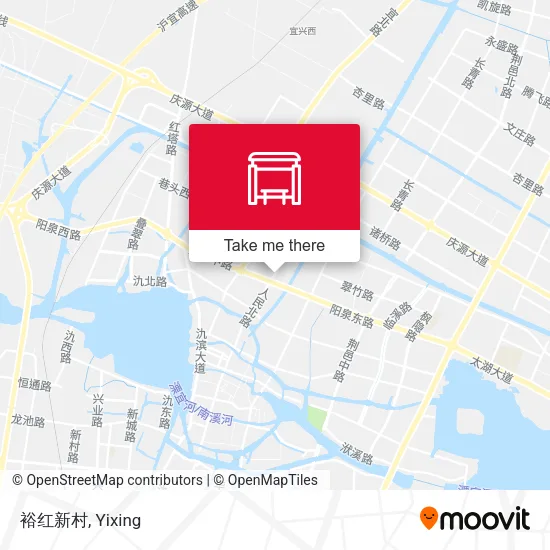 裕红新村 map