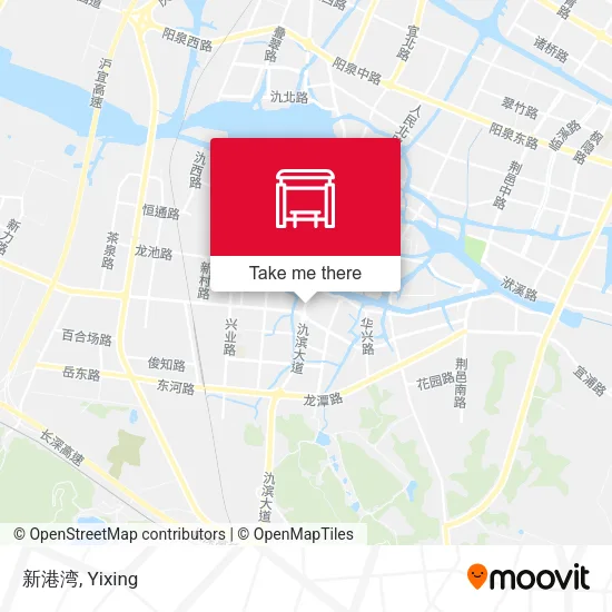 新港湾 map